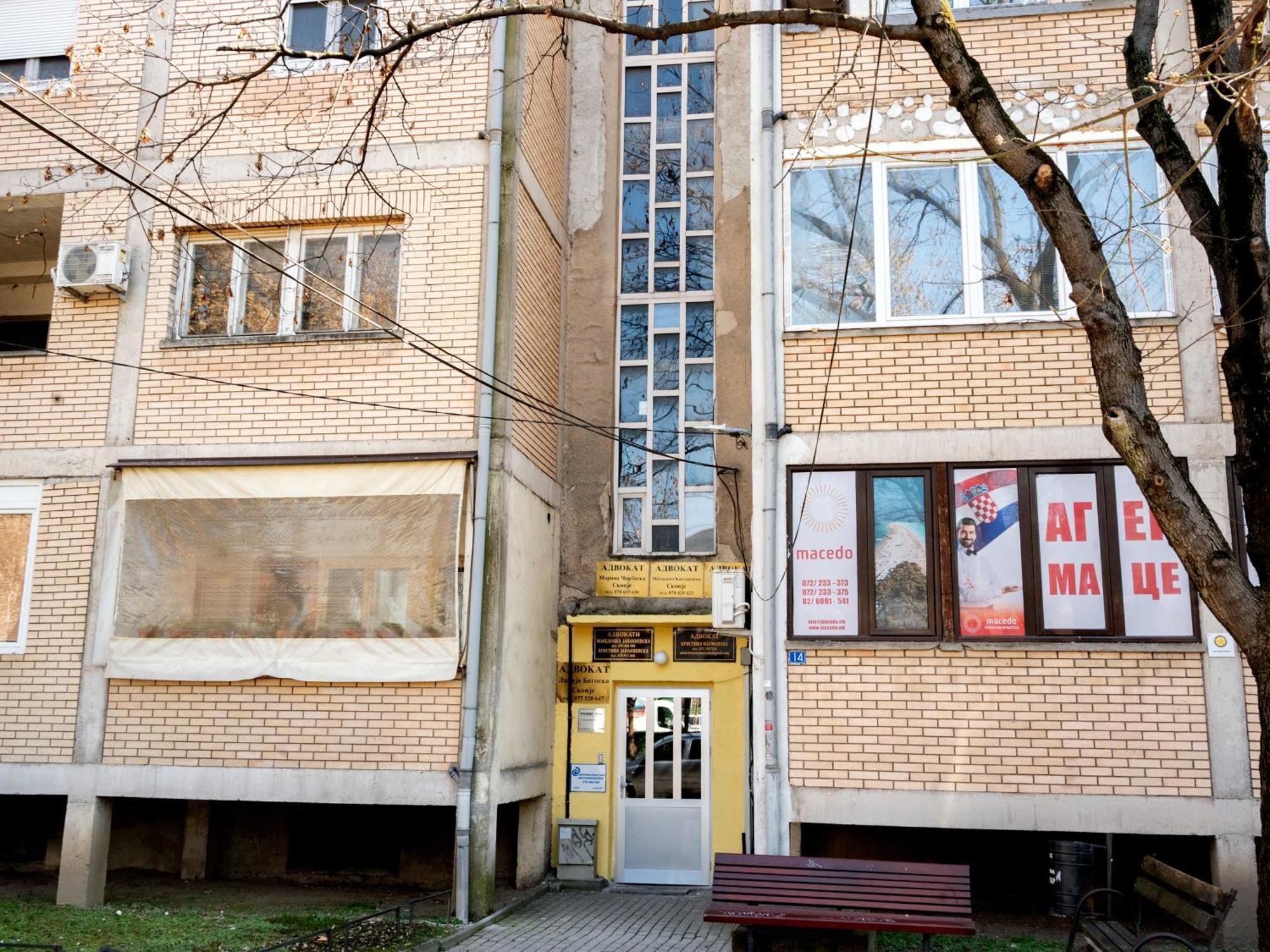 Apartman Centar Skopje Eksteriør billede